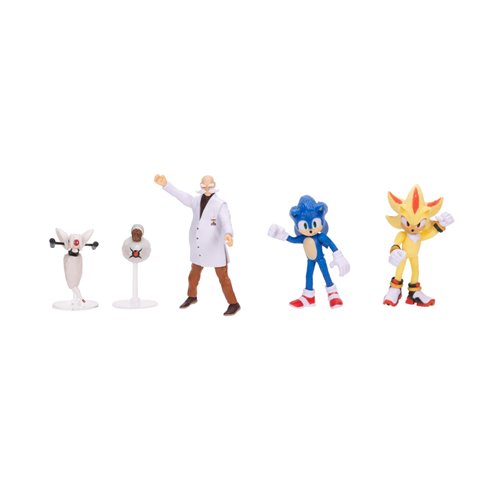 Sonic 3 Movie 2 1/2-Inch Wave 3 Mini-Figure Multi-Pack
