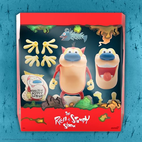 Ren and Stimpy Ultimates 7-Inch Stimpy Action Figure