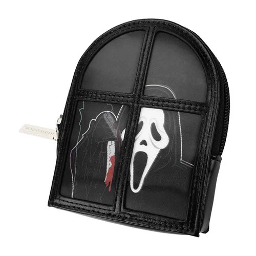 Ghost Face Window Creeper Coin Pouch