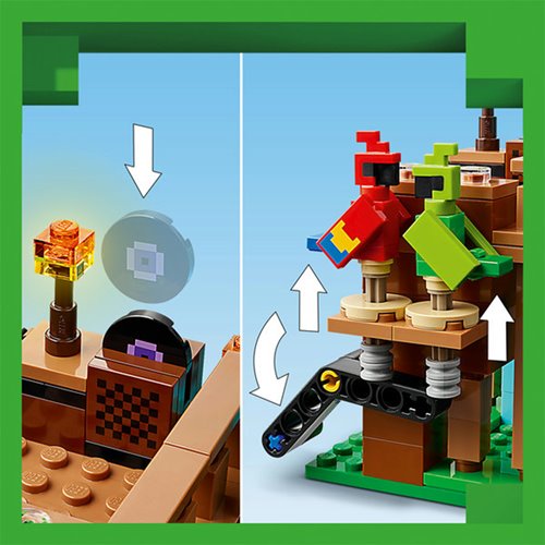 LEGO 21282 Minecraft The Parrot Houses