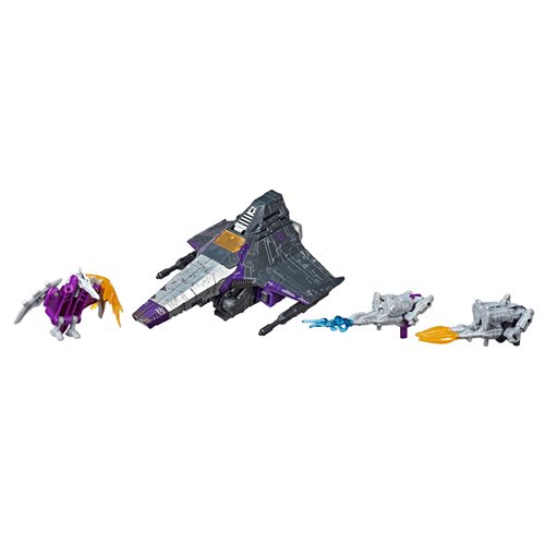 Transformers Generations War for Cybertron Siege Voyager WFC-S27 Decepticon Phantomstrike Squadron 4