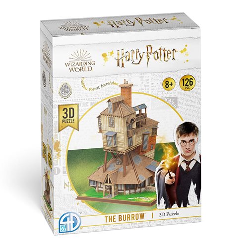 Harry Potter The Burrow Medium Version 3D Model Puzzle Kit