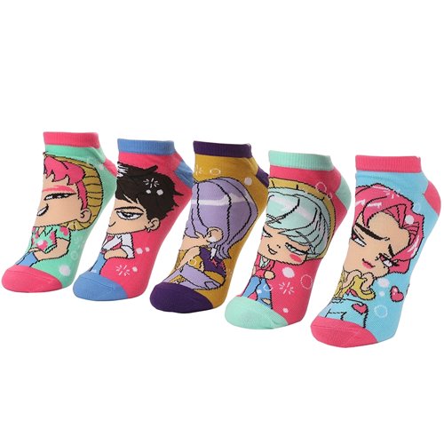 KPop Demon Hunters Saja Boys Ankle Sock 5-Pack