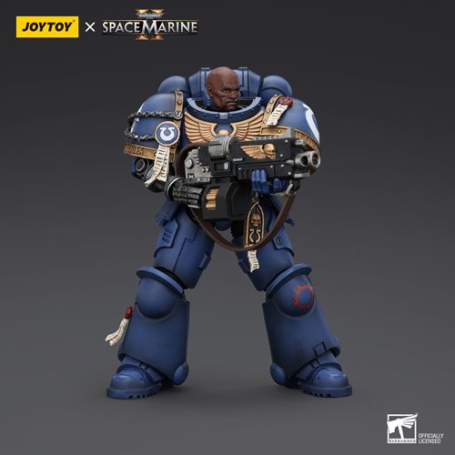 Joy Toy Warhammer 40,000: Space Marine 2 Ultramarines Brother Chairon 1:18 Scale Action Figure