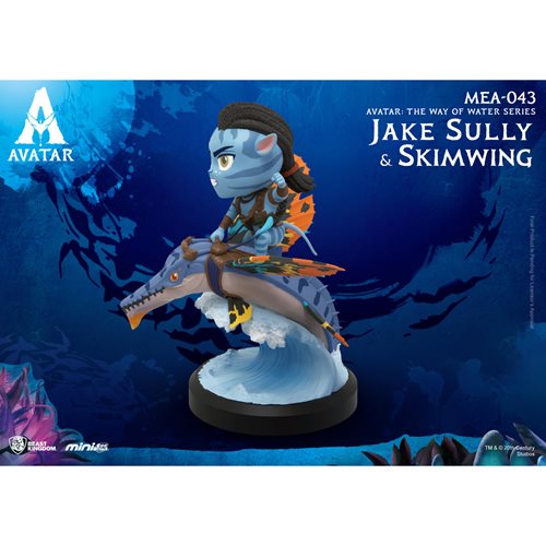 Avatar: The Way of Water Jake Sully and Skimwing MEA-043 Mini-Figure
