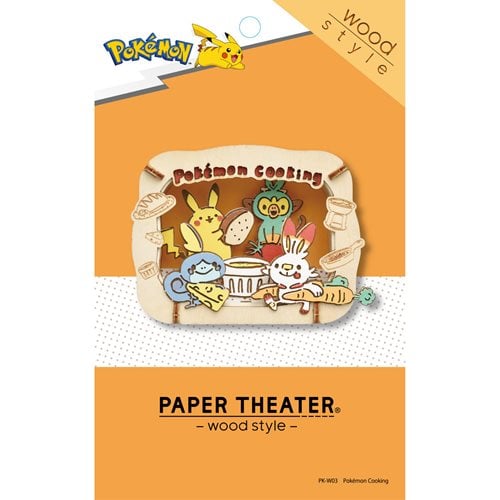Pokemon PK-W03 Pokemon Cooking Paper Theater