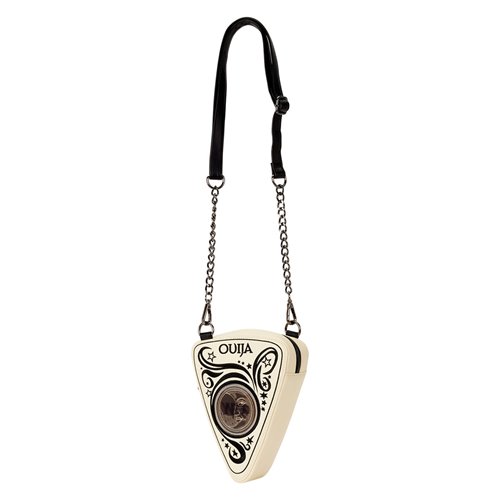 Ouija Planchette Glow-in-the-Dark Figural Crossbody Bag