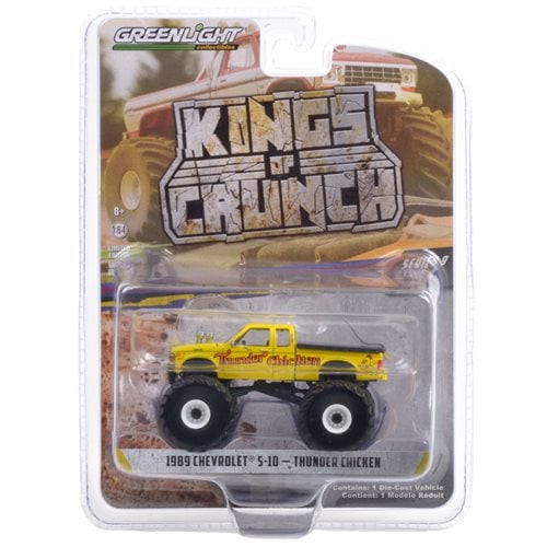 Kings of Crunch Series 9 Thunder Chicken 1989 Chevrolet S-10 Monster Truck 1:64 Scale Die-Case Metal Vehicle