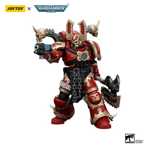 Joy Toy Warhammer 40,000 World Eaters Khorne Berzerker 3 1:18 Scale Action Figure