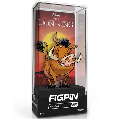 The Lion King Pumbaa FiGPiN Classic 3-Inch Enamel Pin