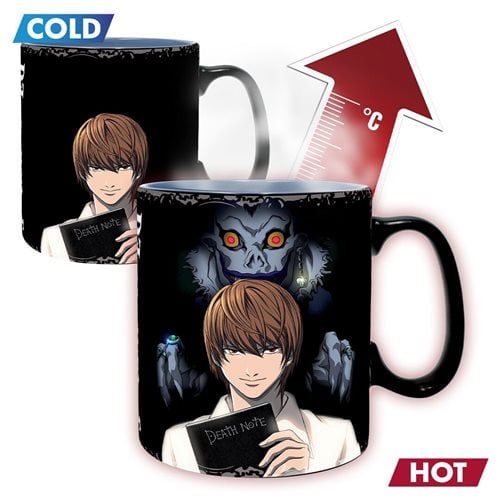 Death Note Kira and L Heat Change Mug