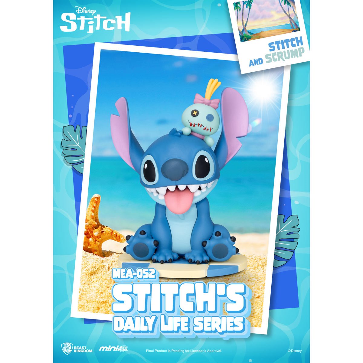 Lilo & Stitch Stitch Daily Life Series MEA-052 Mini-Figure Blind Box ...