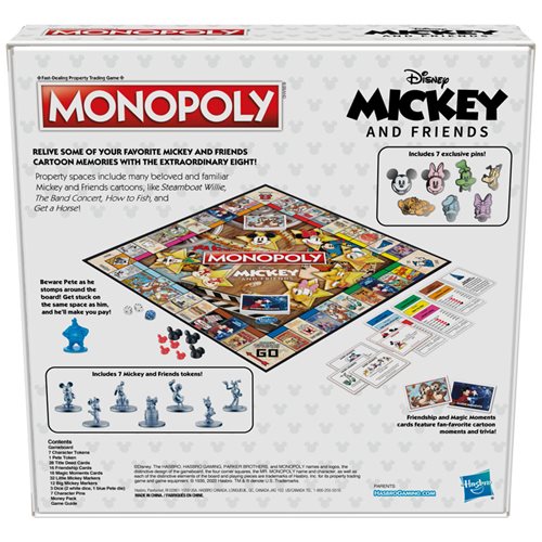 Disney Mickey and Friends Edition Monopoly Board Game
