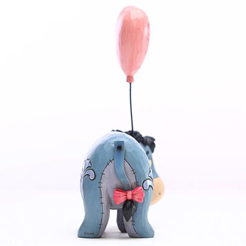 Disney Traditions Winnie the Pooh Eeyore with a Heart Balloon Love Floats by Jim Shore Statue