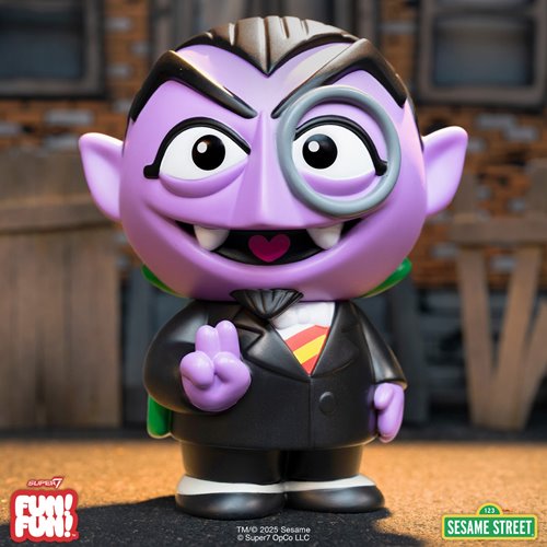 Sesame Street Count Von Count FUN! FUN! Vinyl Figure
