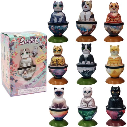 Fun Maker Spiniac Furry Fairy Blind Box Random Spinning Top