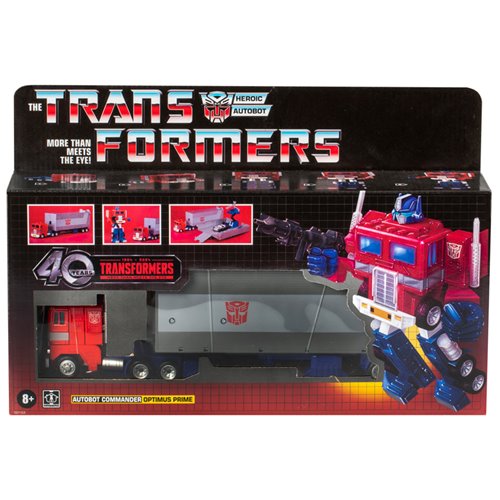 Transformers Toys Retro G1 Cartoon Optimus Prime