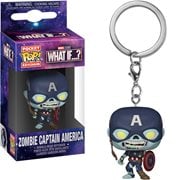 What If Zombie Captain America Funko Pocket Pop! Key Chain