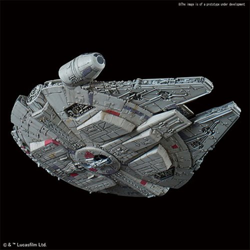 Star Wars Empire Strikes Back Millennium Falcon 015 Ver. 1:350 Scale Model Kit
