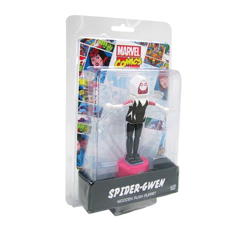 Spider-Gwen Wooden Push Puppet