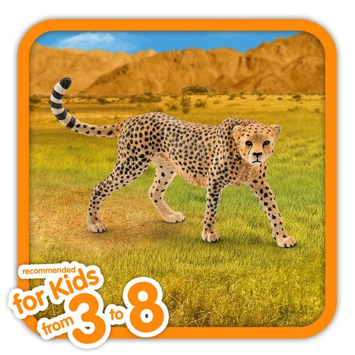 Wild Life Cheetah Female Collectible Figure