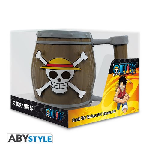 One Piece Barrel 3D Mug