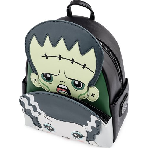 Universal Monsters Frankenstein and Bride Cosplay Mini-Backpack