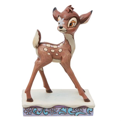 Disney Traditions Bambi in Snow Statue
