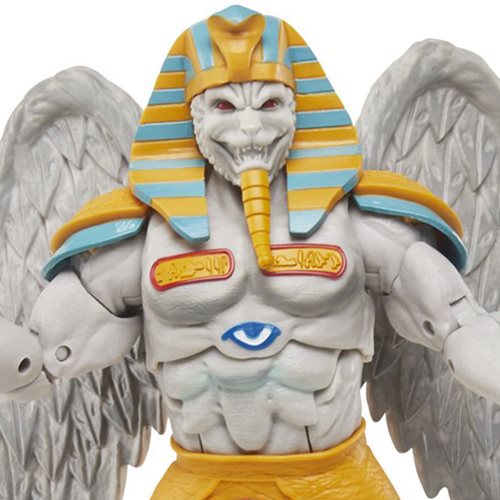 Power Rangers Lightning Collection Mighty Morphin King Sphinx 6-Inch Action Figure, Not Mint