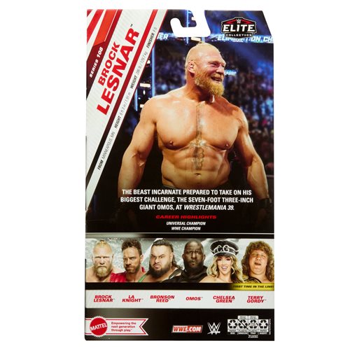 WWE Elite Collection Series 108 Brock Lesnar Action Figure