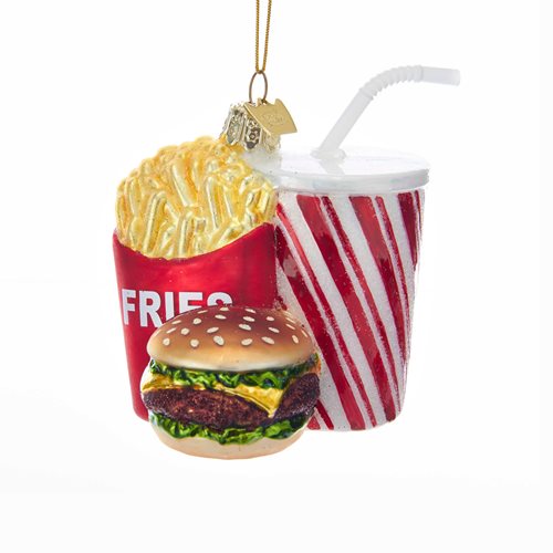 Noble Gems Fast Food Combo 3 1/2-Inch Ornament