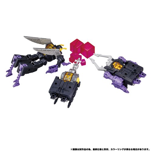 Transformers Dramatic Capture Series DCS-6 Decepticons Part 2 Sktywarp and Insecticons Set