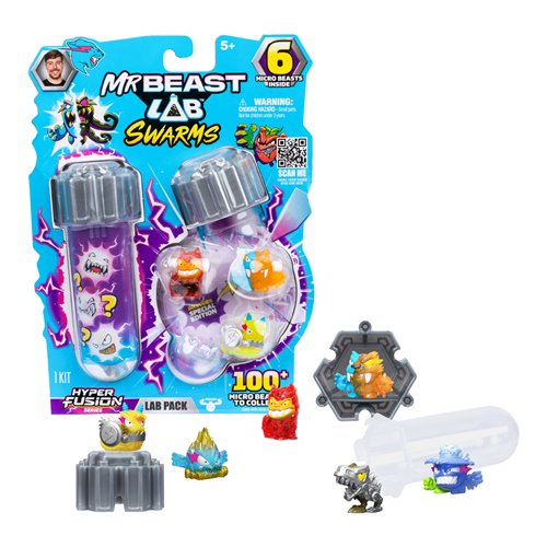 MrBeast Lab Swarms Lab Mini-Figure 6-Pack Series 13 - Random 2 Sets