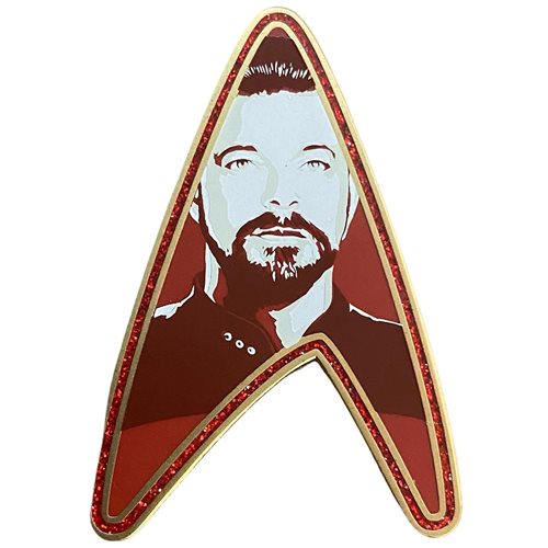 Star Trek: The Next Generation Commander Riker's Delta Pin