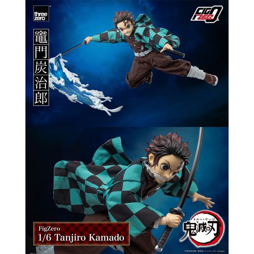 Demon Slayer: Kimetsu no Yaiba Tanjiro Kamado FigZero 1:6 Scale Action Figure