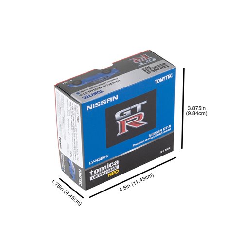 Tomica Limited Vintage Neo Nissan GT-R Premium Edition 2025 Model 1:64 Scale Die-Cast Metal Vehicle