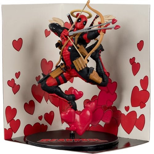 Marvel Wave 8 Deadpool #26 1:10 Scale Posed Figure with Scene