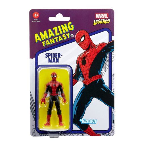 Marvel Legends Retro Collection Amazing Fantasy Spider-Man Action Figure