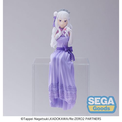 Re:Zero - Starting Life in Another World: Lost in Memories Emilia Dressed-Up Party Premium Perching