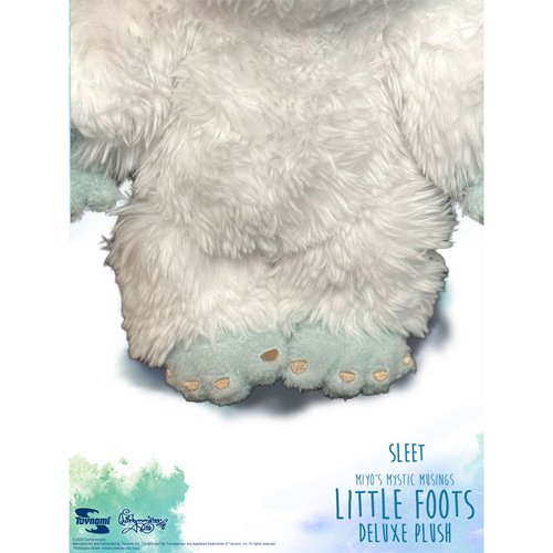Miyo's Mystic Musings Little Foots Deluxe Yeti Plush Set of 2
