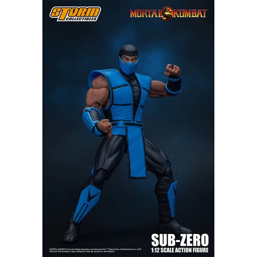 Mortal Kombat 3 Sub-Zero 1:12 Scale Action Figure