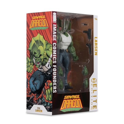 Dragon Savage Dragon Image Comics Founders Series McFarlane Elite Edition 7-Inch Deluxe Action Figur