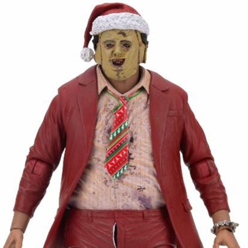 The Texas Chainsaw Massacre Ultimate Santa Leatherfac 7-Inch Scale Action Figure