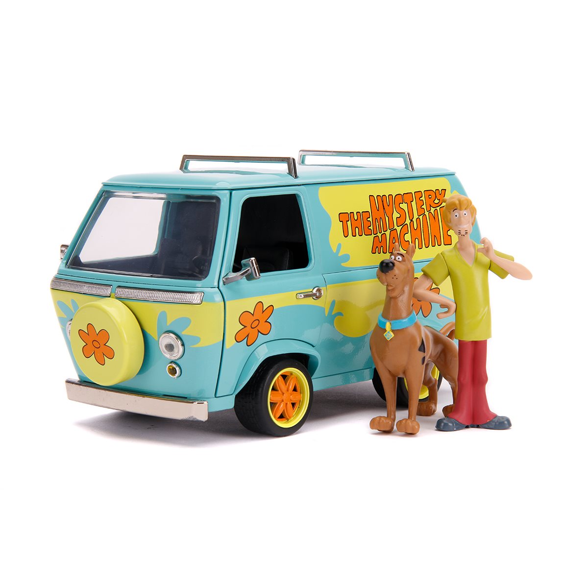 Scoobydoo scoob! mystery machine vehicle playset inc 5 shaggy figure