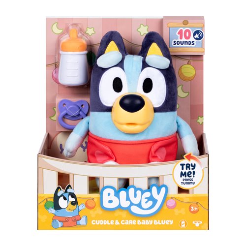 Bluey Cuddle & Care Baby Bluey Plush