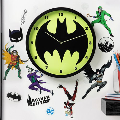 Batman Glow In The Dark Wall Clock