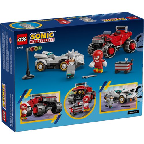 LEGO 77118 Sonic the Hedgehog Silver's Car vs. Knuckles' Monster Truck