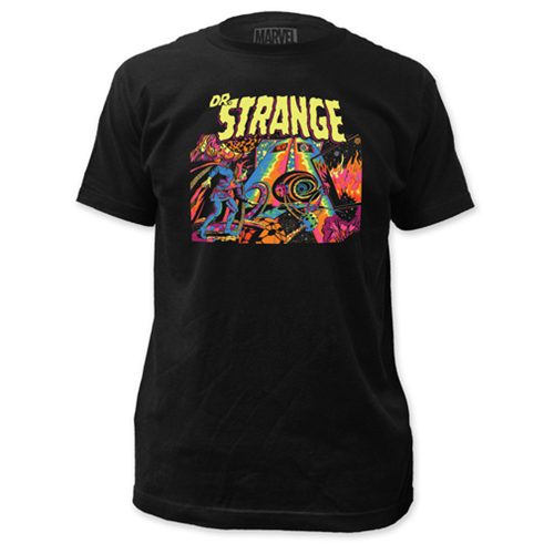 Doctor Strange Psychedelic Black T-Shirt - Entertainment Earth