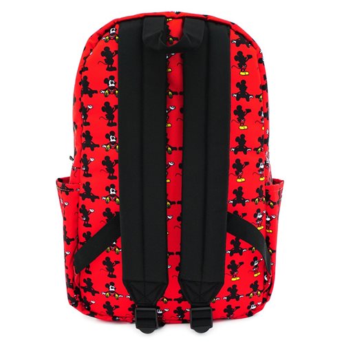 Mickey Mouse Classic Print Nylon Backpack