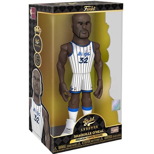 NBA Legends Lakers Shaquille O'Neal 12-Inch Vinyl Gold Figure